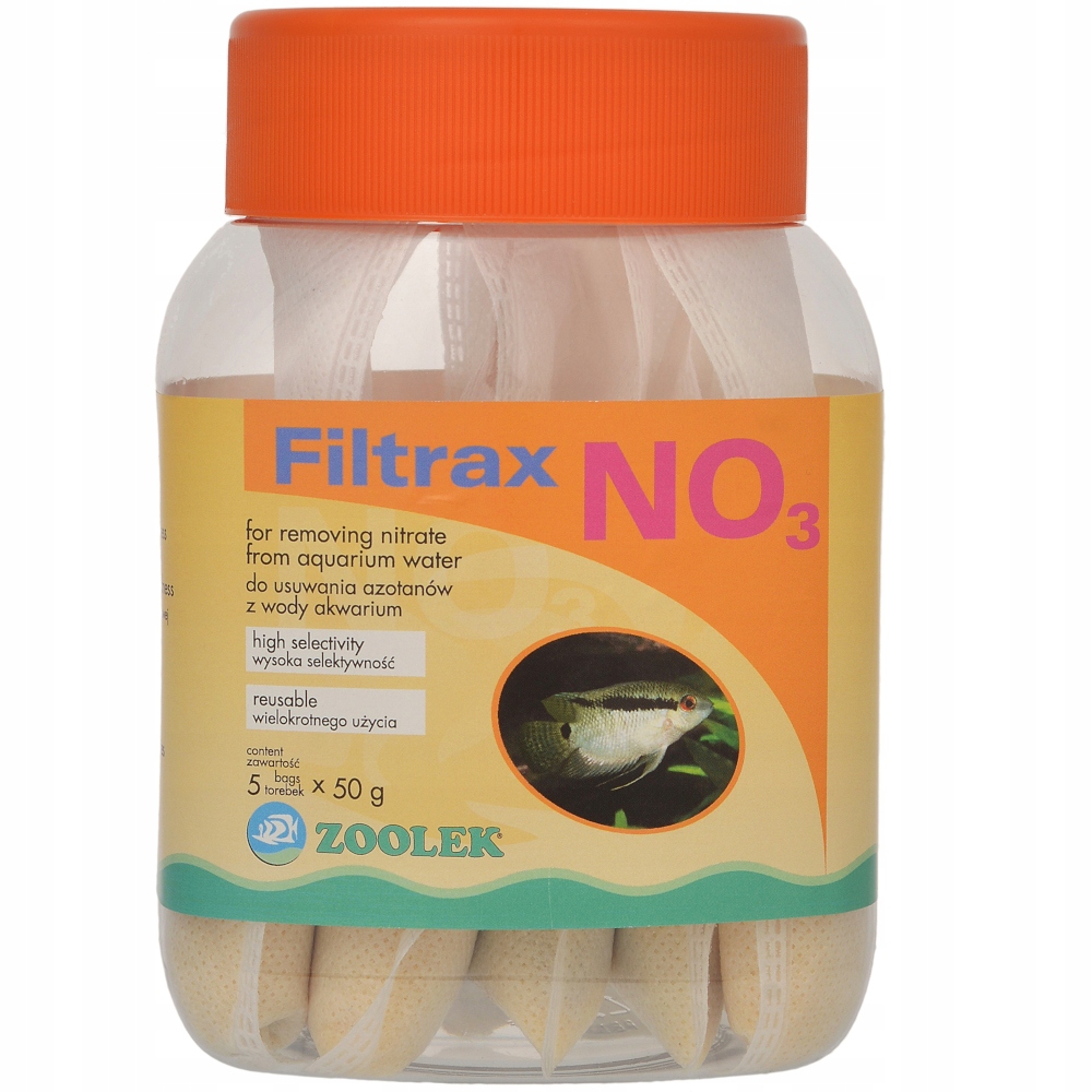 

Zoolek Filtrax NO3 wkład usuwa azotany