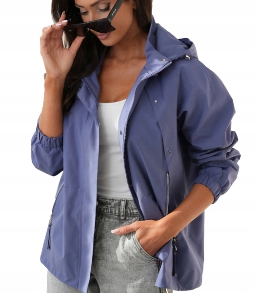 Dámská jarní přechodová bunda s kapucí Dagmara 42