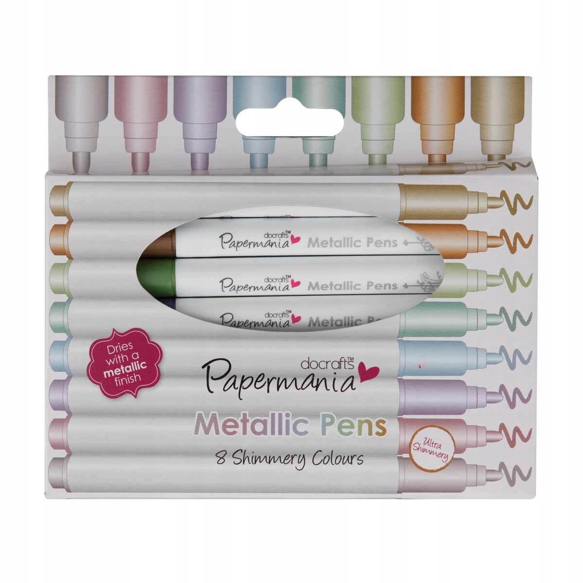 

Pisaki metaliczne Papermania 8 szt