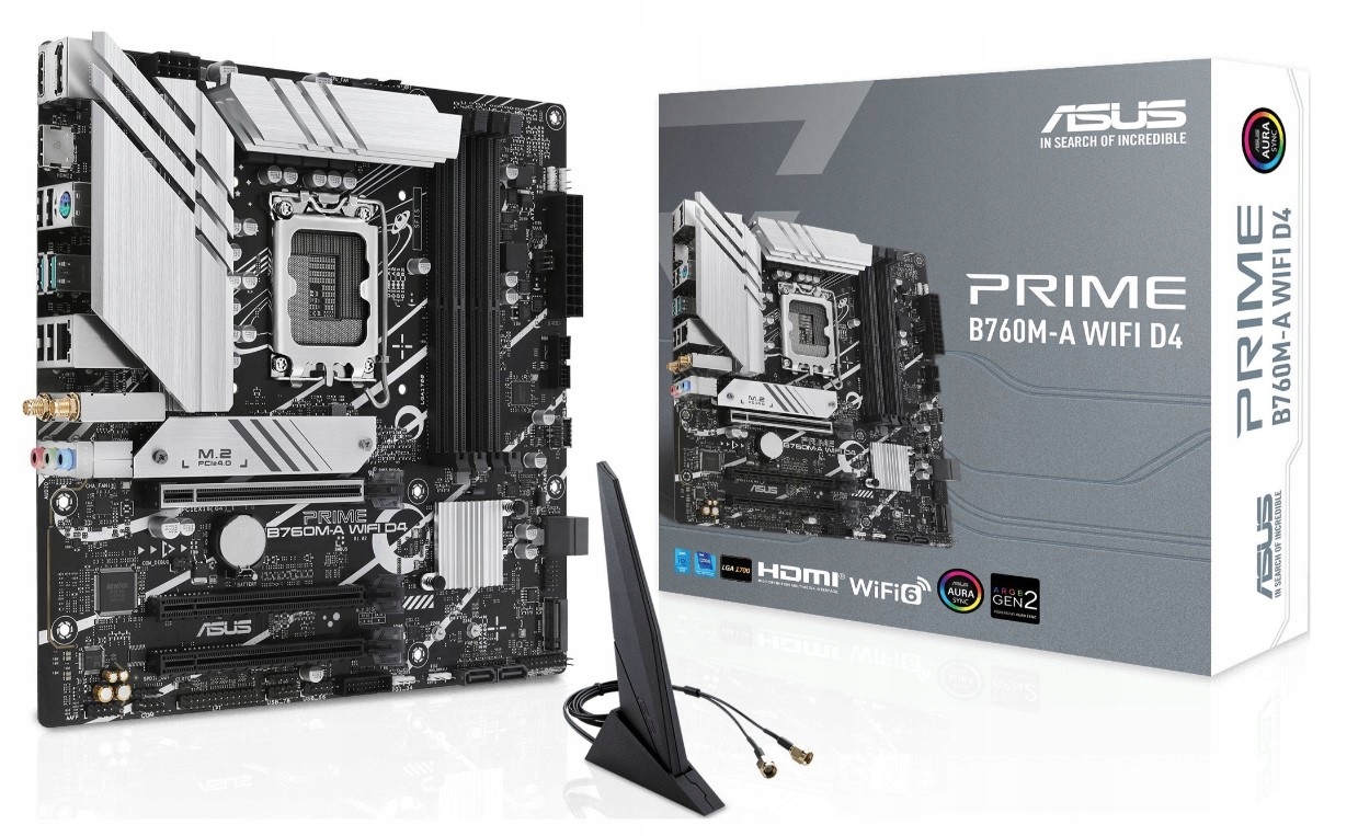 Płyta główna Asus Prime B760M-A Wifi D4 Micro Atx