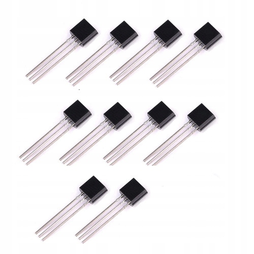 10× TRANZYSTOR 2SC2240 NPN 100mA 120V TO92