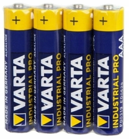 4x Bateria alkaliczna Varta Industrial AAA / LR3