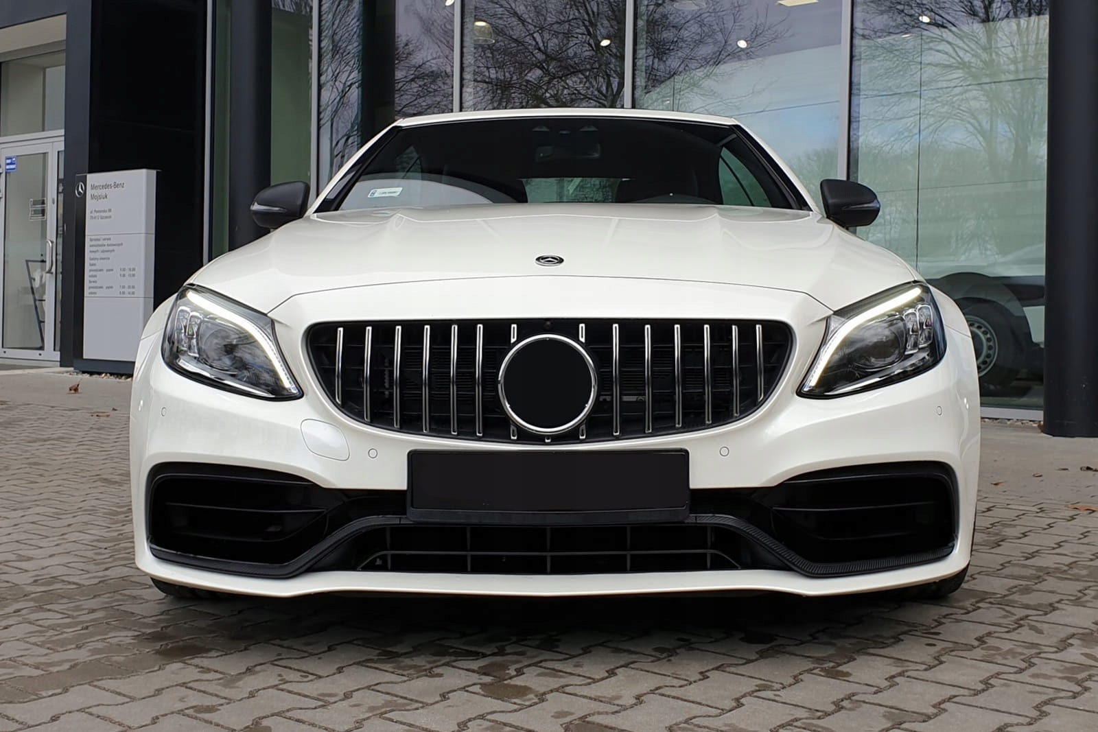MERCEDES C-CLASS W205 14-18 GRILL GT PANAMERICANA Producent części Inny