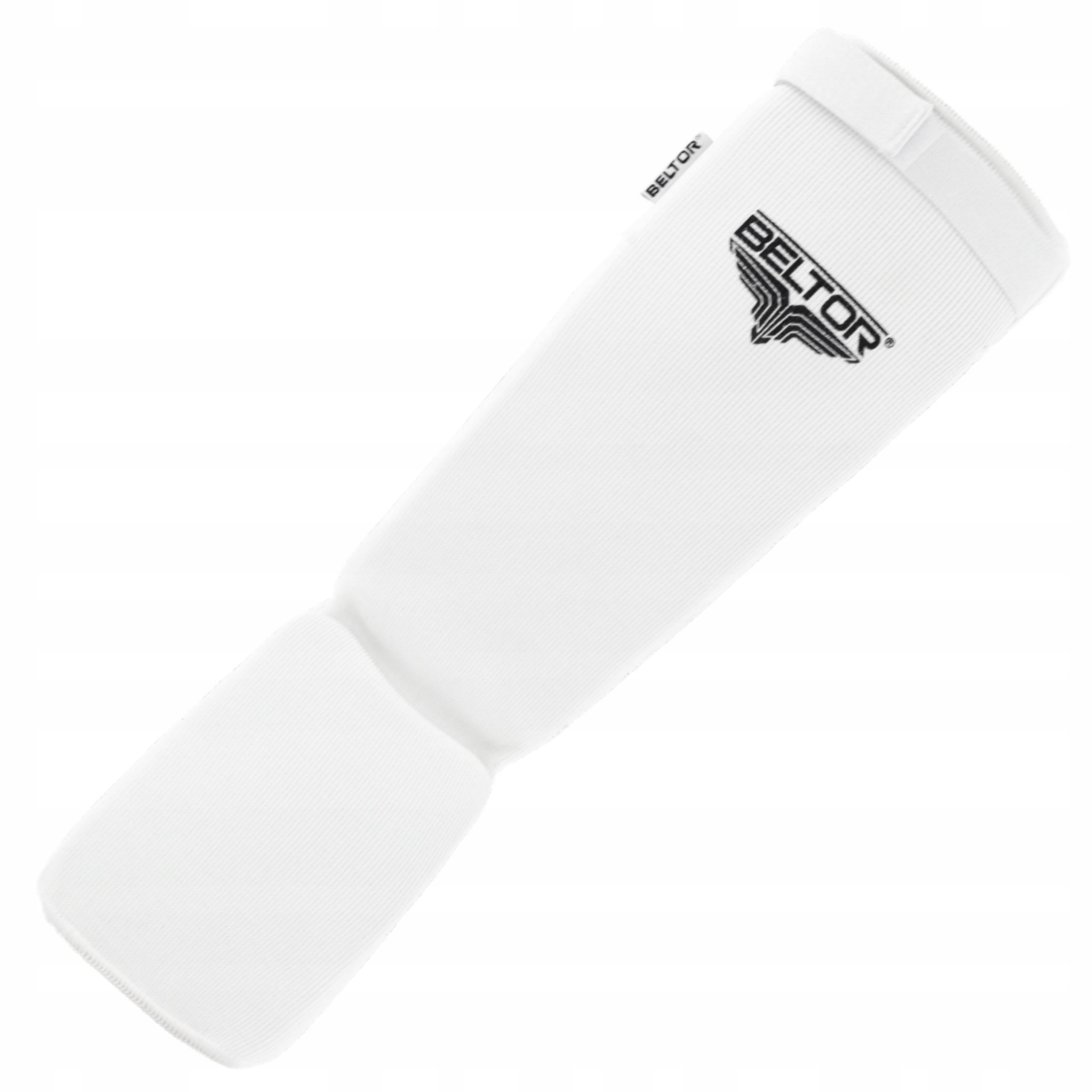 BELTOR OCHRANIACZE GOLENI I ŚRÓDSTOPIA STRETCHY BAWEŁNIANE XL Model Karate Stretchy