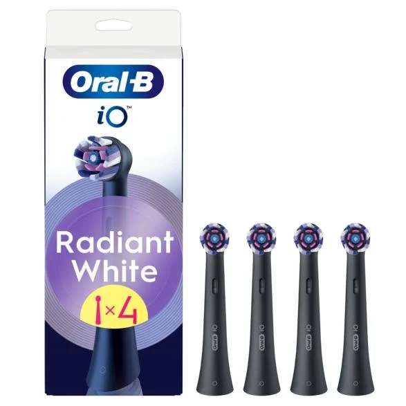 Końcówki do szczoteczki Oral-b Io Radiant (4 szt.) Czarny