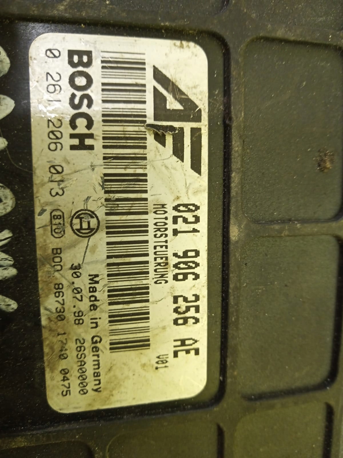 FORD GALAXY control unit of the engine 0261206013
