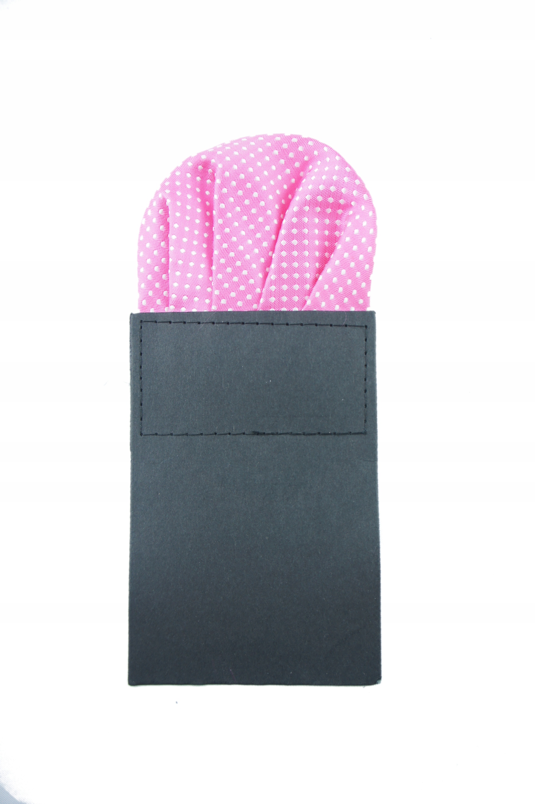 Poszetka gotowa do marynarki kieszonki w GROSZKI