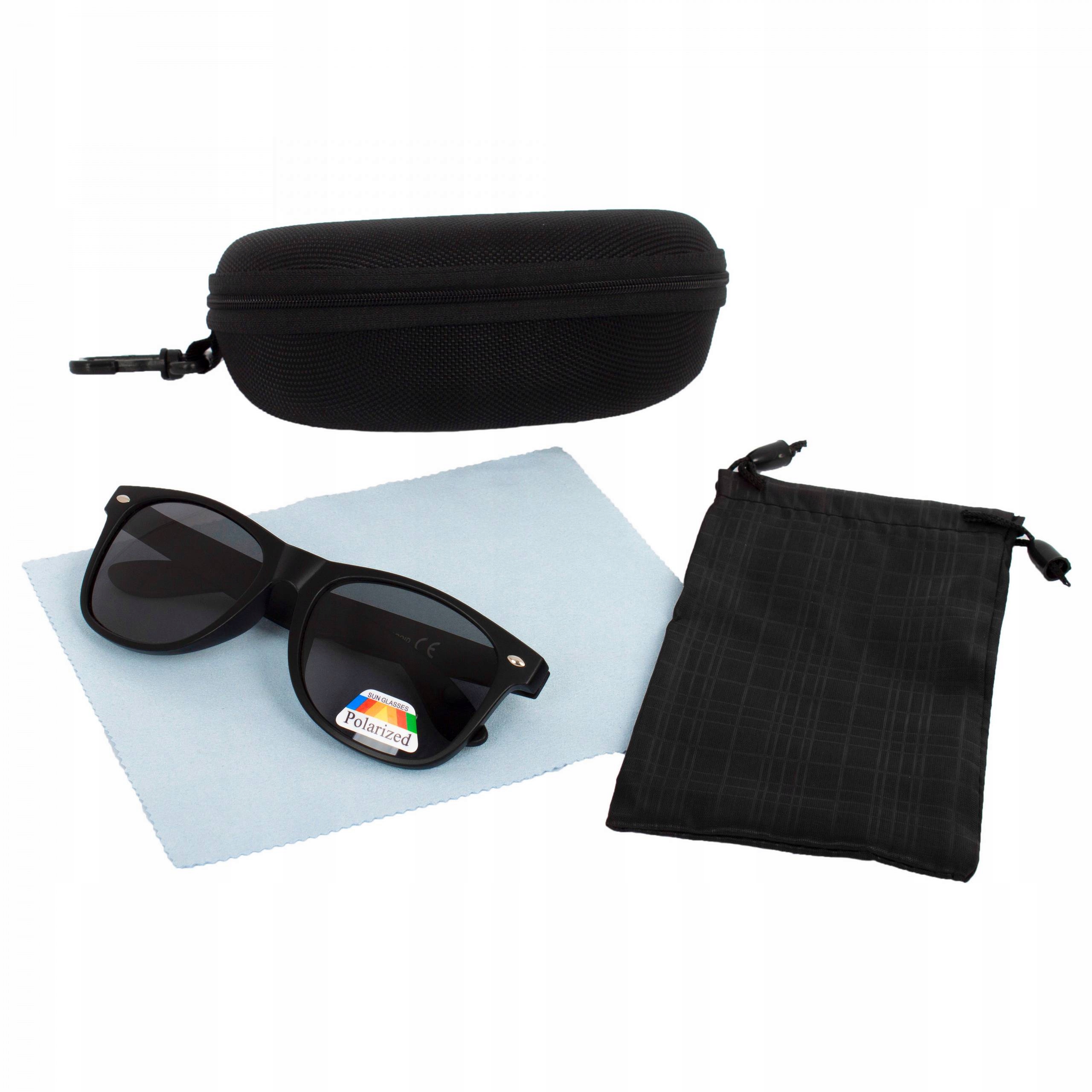 

Polaryzacyjne Okulary Nerdy 2140 Czarne Matowe