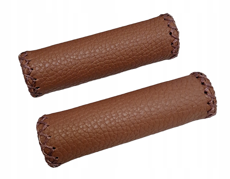 Chwyt Uchwyty Do Kierownicy Brązowe Piankowe 2 Szt Rączki 120 MM