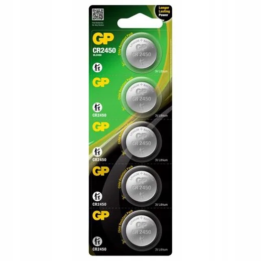 

5 x bateria litowa mini Gp CR2450