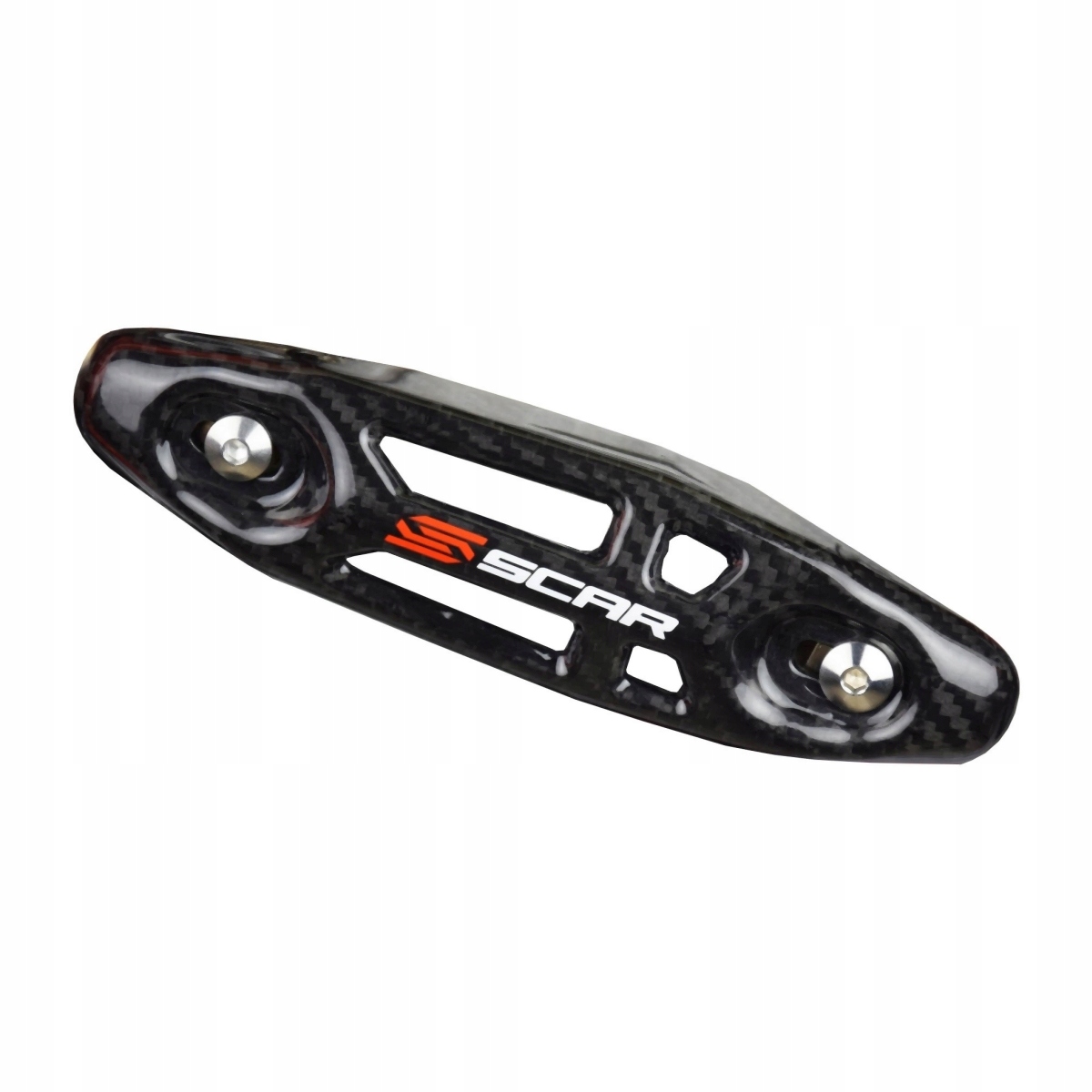 Scar Racing Univerzálna Karbónová Krytka Výfukového Kolena 4T ()