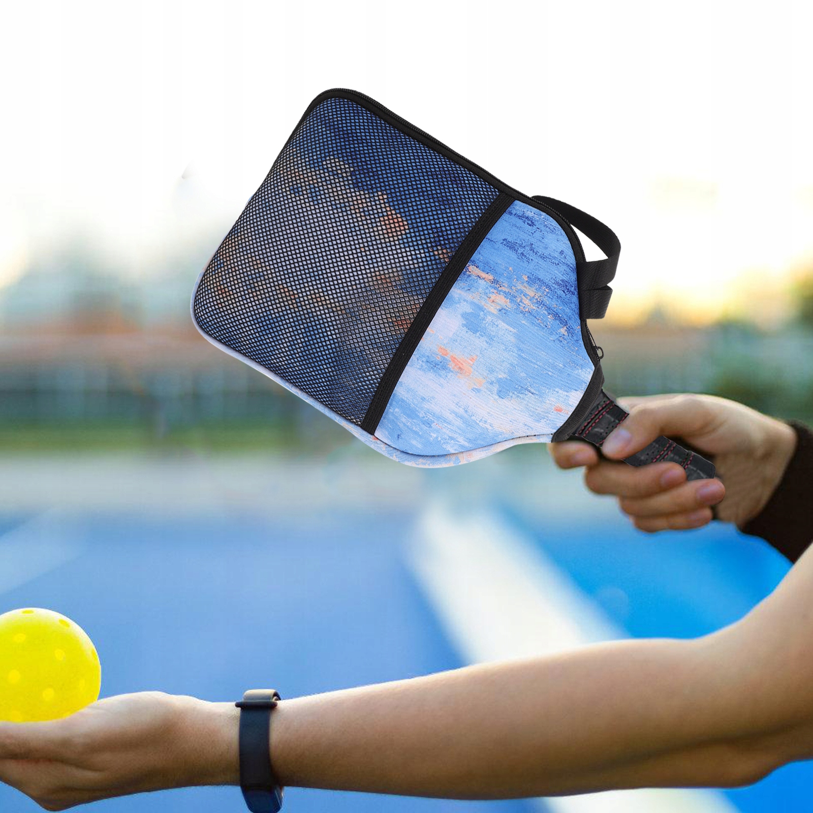 TORBA DO KRYKIETA PIŁKA POKRYWA OCHRONNA PIŁKI DO Rakiety Marka bez marki