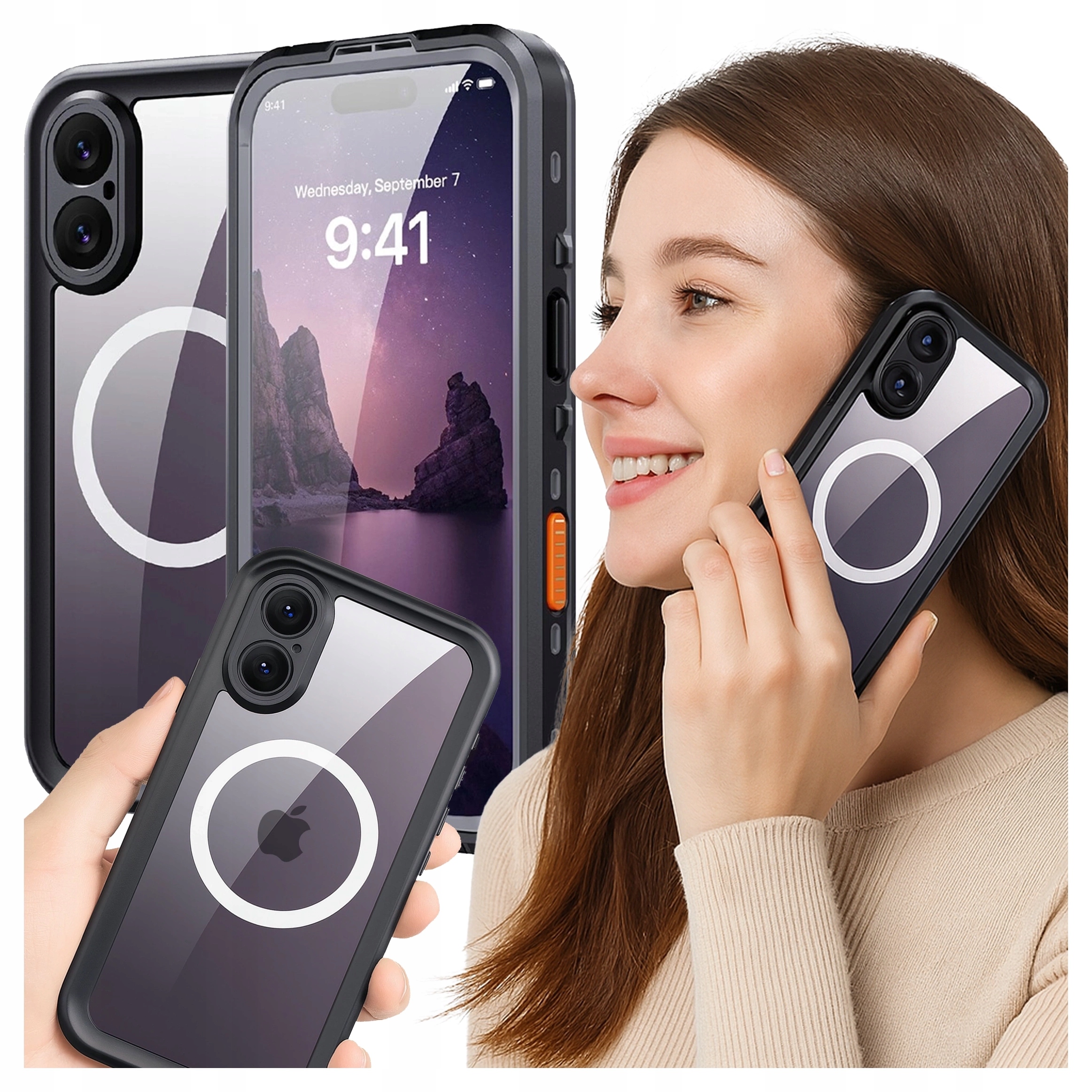 Etui do Apple iPhone 17 Pancerne wodoodporne IP68 Obudowa Armor Case Alogy