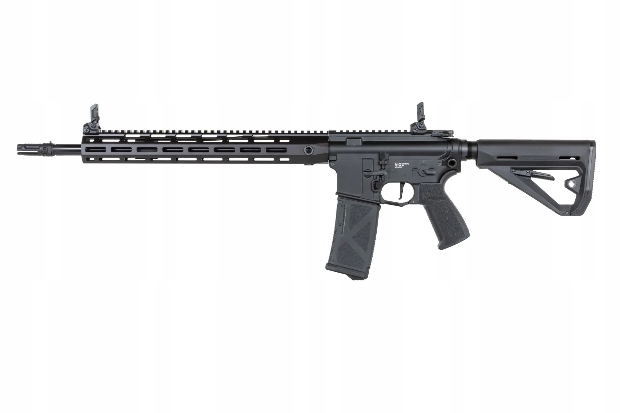 Karabina Asg Arcturus SR16 Rifle Ambi Aeg Fe Černá