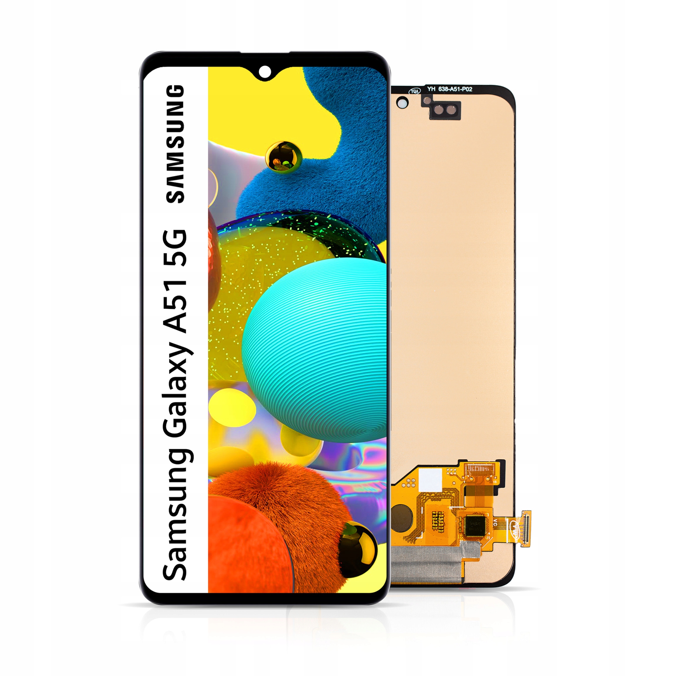 SM-A516B LCD pro Samsung A51 5G Displej Obrazovka Oled