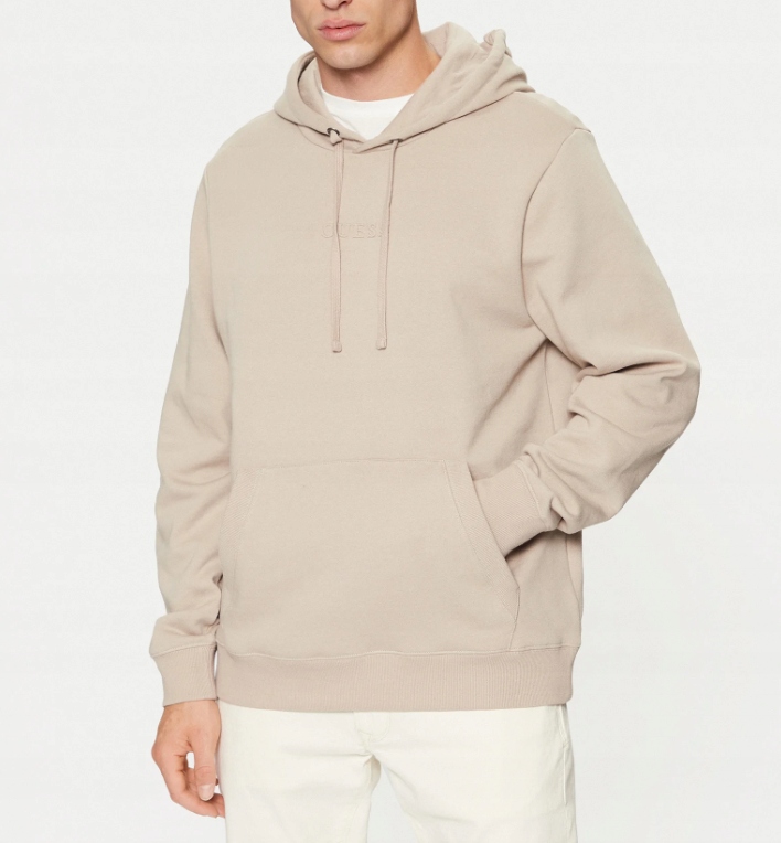 Guess Mikina M4BQ45 K9YH1 Béžová Regular Fit XL