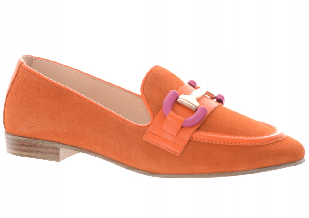 Venezia Kožené Dámské Mokasíny S Přezkou 37