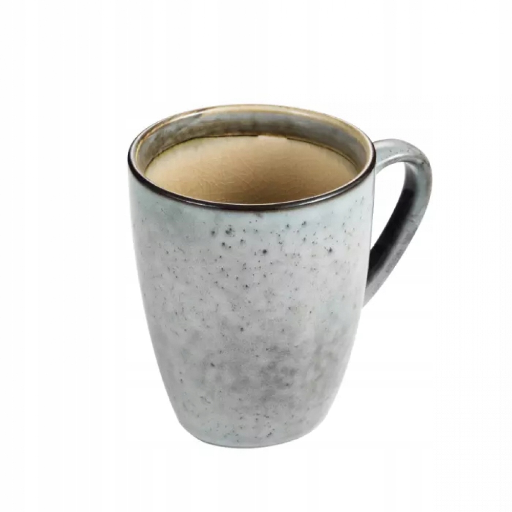 

Kubek Ceramiczny do kawy herbaty 440 ml brązowy