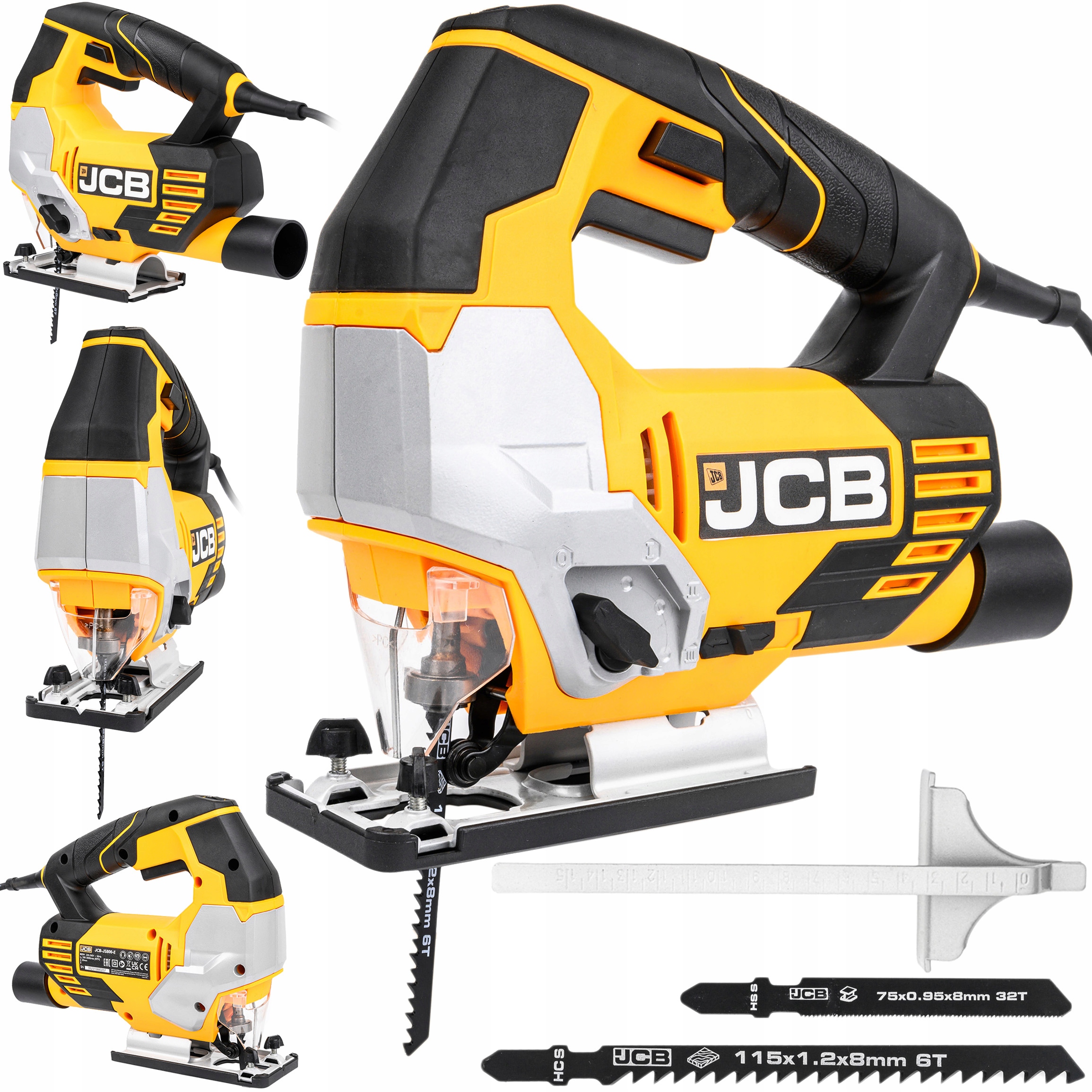 Wyrzynarka Przecinarka Piła Do Drewna Metalu Elektryczna Mocna 800W Jcb