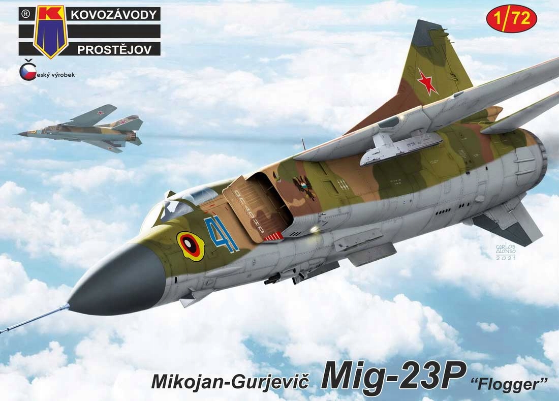 Kovozávody Prostějov KPM0286 1/72 Mikoyan MiG-23P Flogger