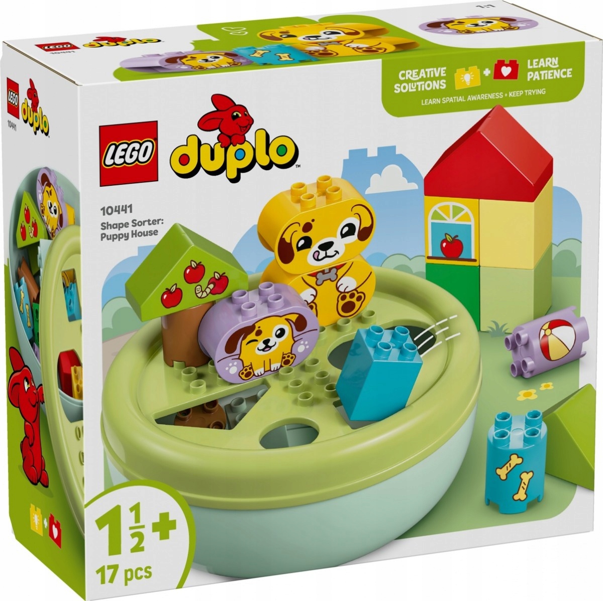 Lego Stavebnice Duplo 10441 Sorter tvarů: dům štěňat