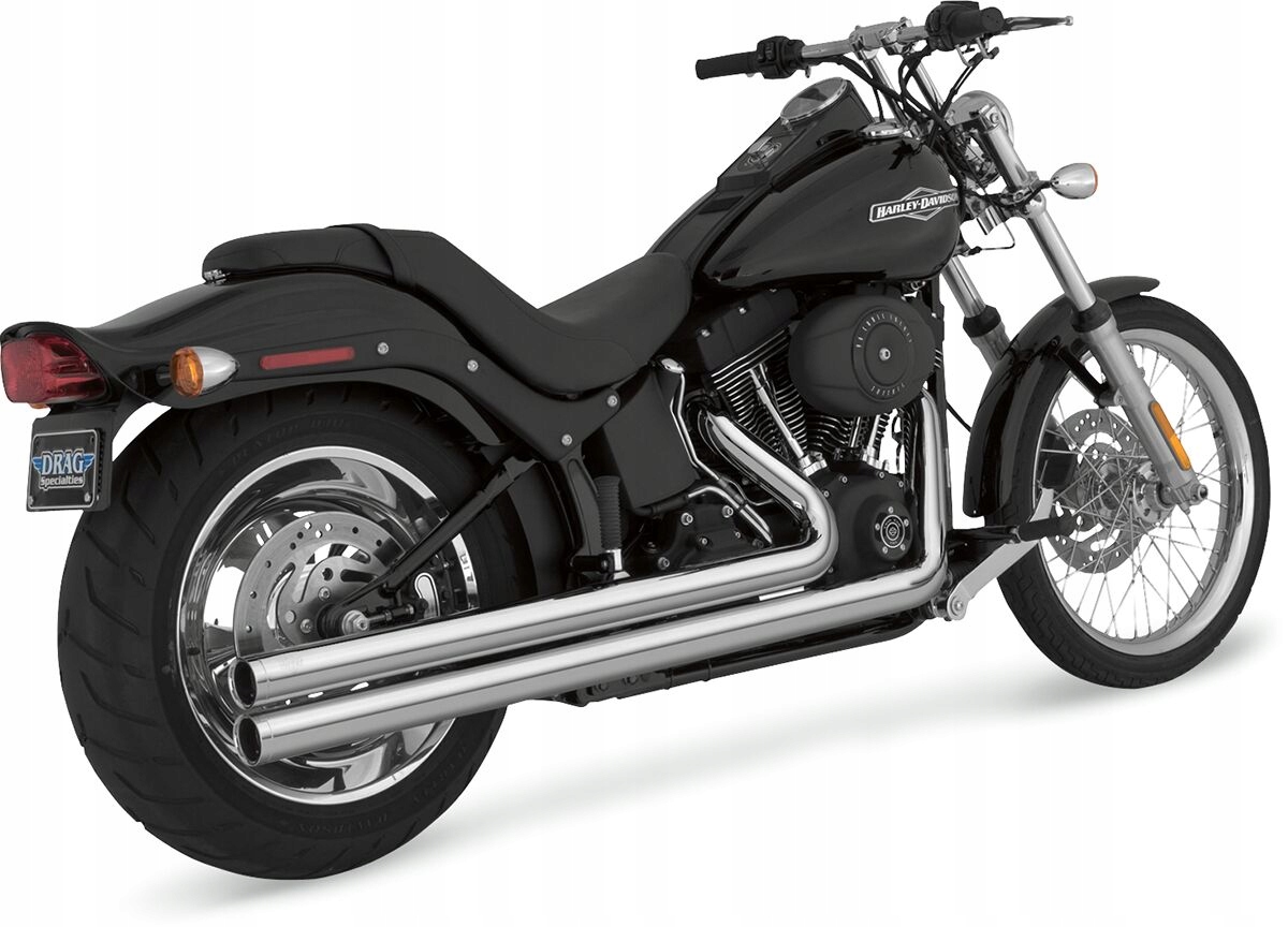 Harley Fat Boy/softail Veľké Strele Dlhý Výfuk
