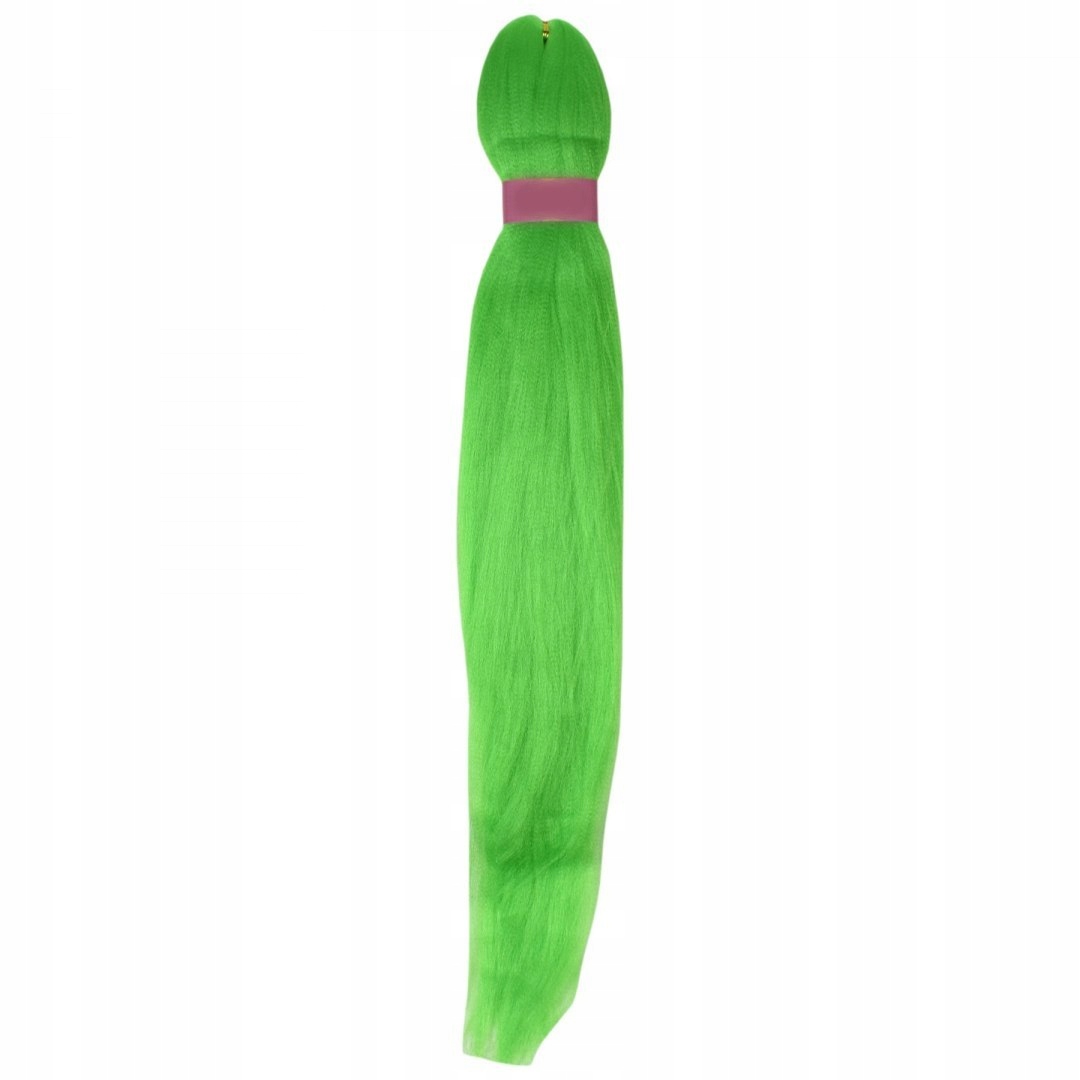 

Włosy warkoczyki Soft Kanekalon Green