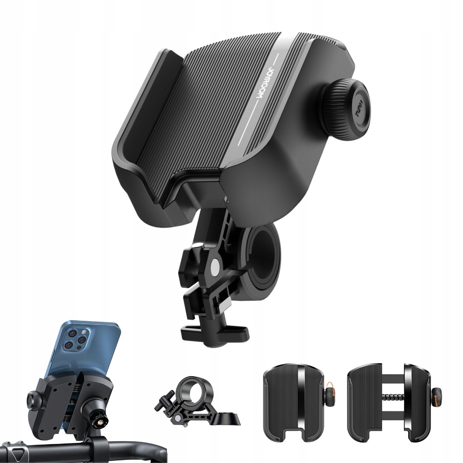 Uchwyt Joyroom Jr- ZS431 na telefon na rower motocykl hulajnogę czarny