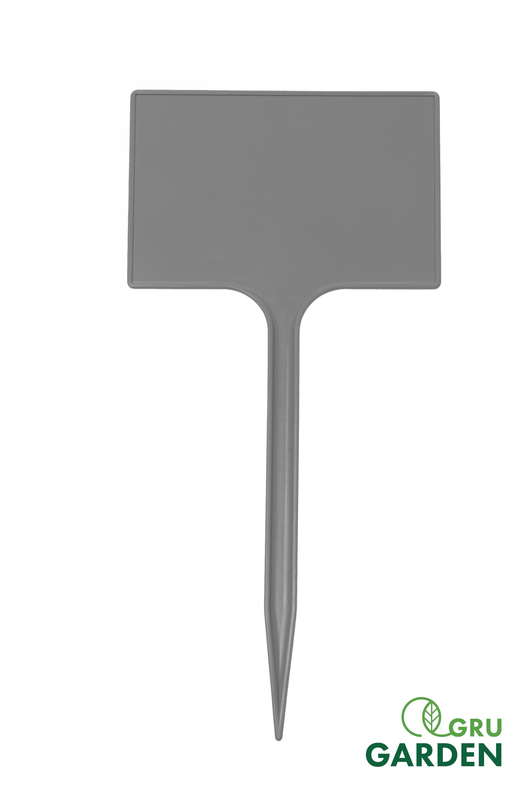 50x TABLICZKA DO OPISU ROŚLIN ETYKIETA 7X10,5 INFORMATKA CIEMNOSZARA