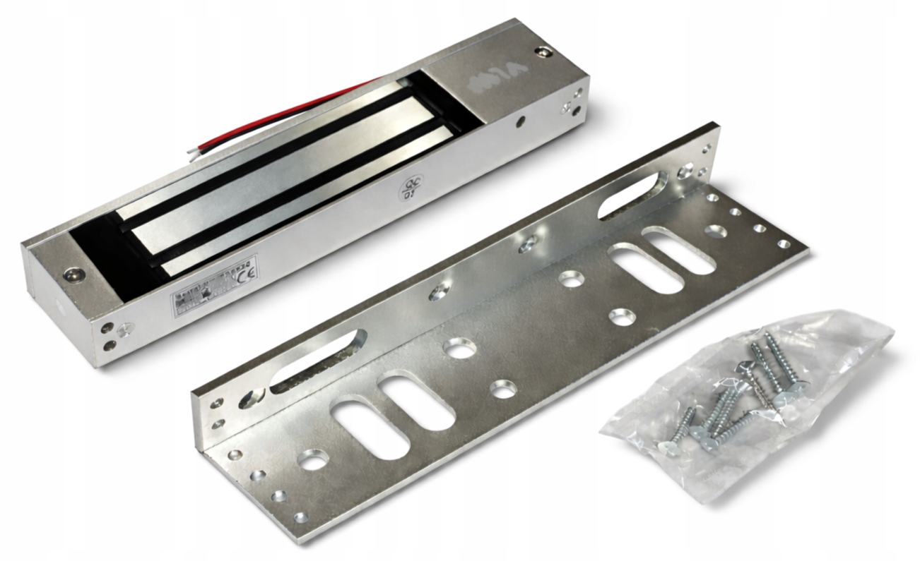 Zestaw montażowy Zwora magnetyczna ZW-280 Uchwyt ZW-280L kontrola dostępu