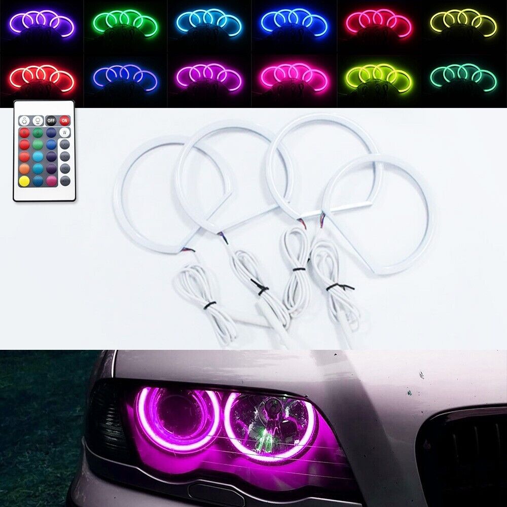 Ringi Led Rgb Bluetooth Bmw E36 E38 E39 E46 Ultra Mocne