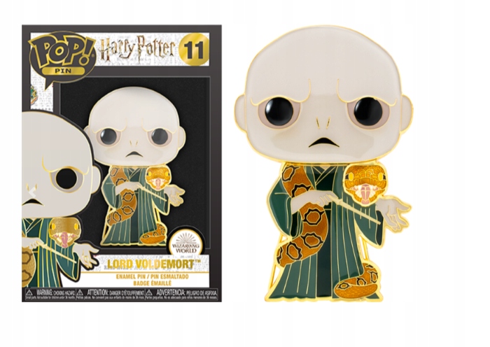 Funko Pop! Pin Lord Voldemort11 Harry Potter Unikát