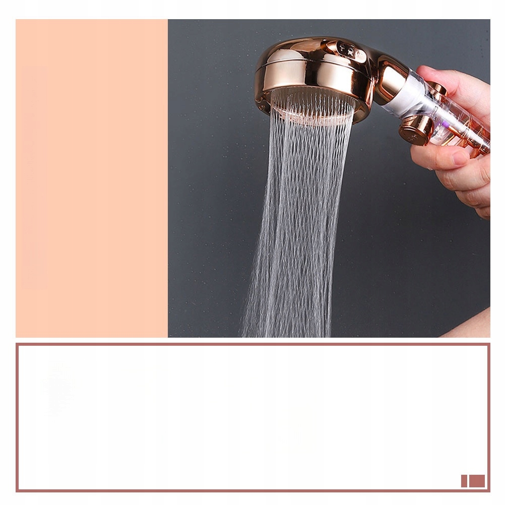 CIŚNIENIOWA GŁOWICA PRYSZNICOWA ZMIĘKCZAJĄCA WODĘ Linia other