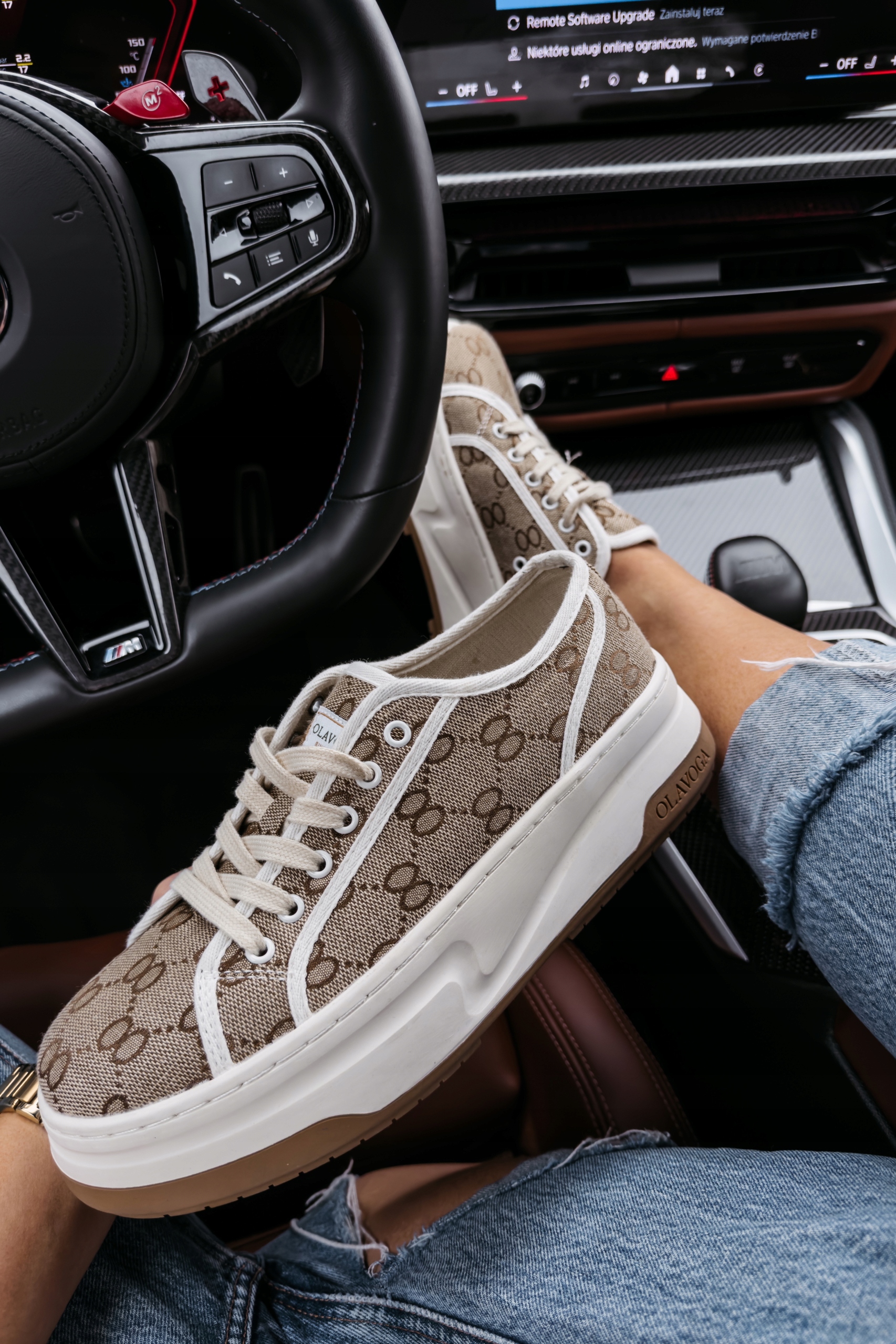 Dámské Tenisky Mallow Olavoga Béžová 39