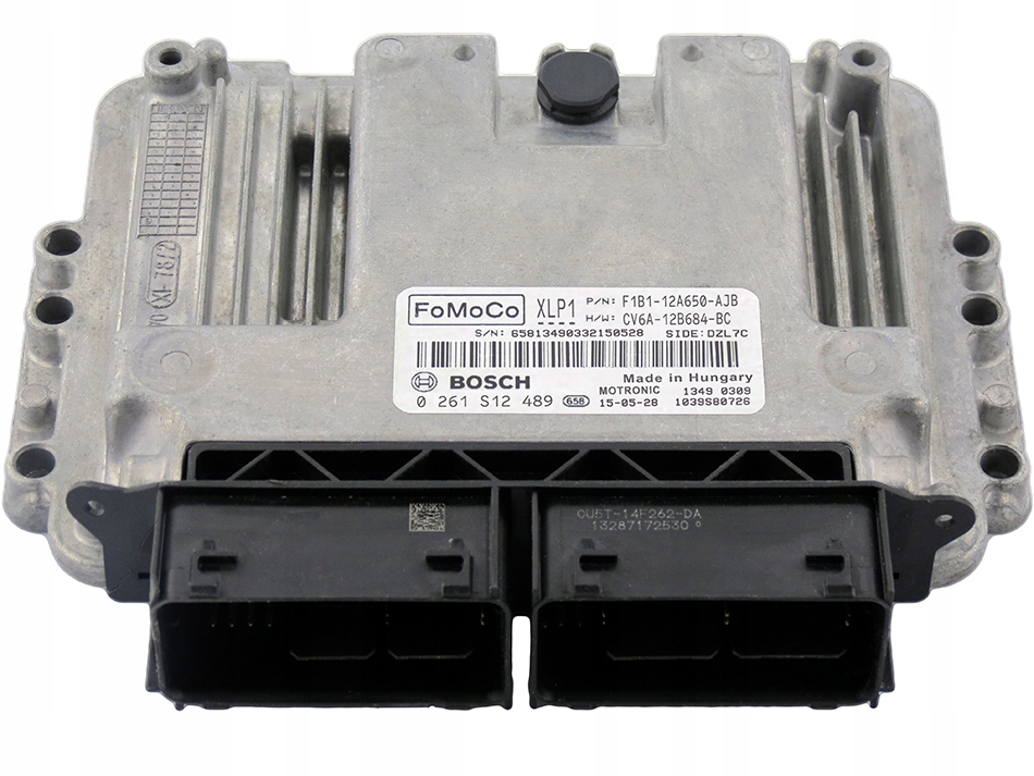 ECU FORD F1B112A650AJB CV6A12B684BC 0261S12489