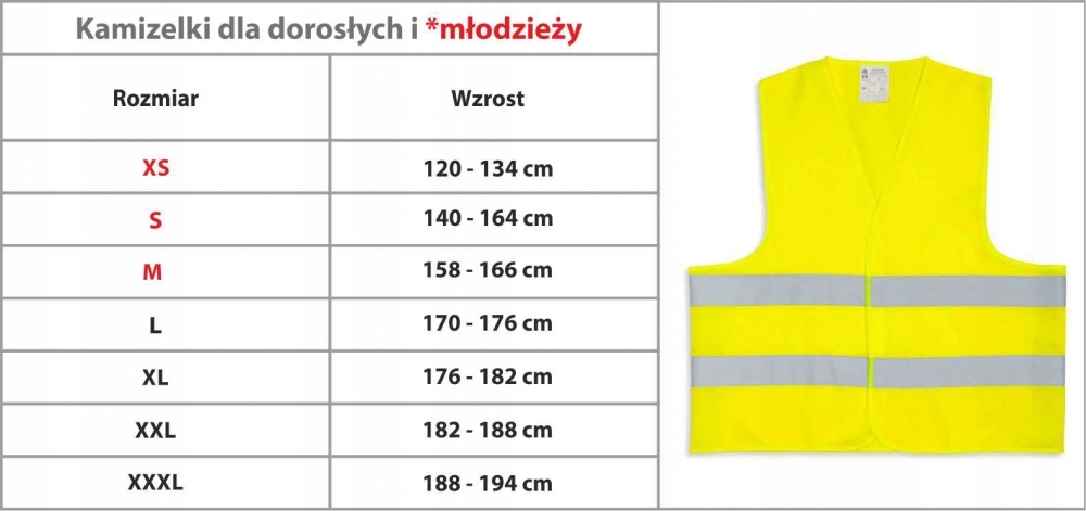 Solidna NIEBIESKA kamizelka odblaskowa r. M-L M/L Marka inna