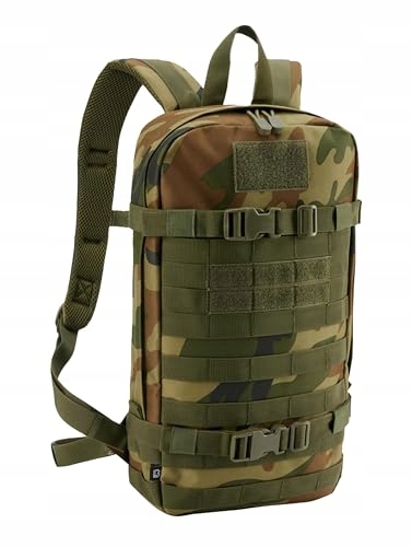 BRANDIT Plecak Taktyczny US Assault 12L Woodland Outdoor Molle Armee — miniatura 2