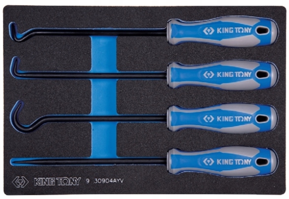 Haczyki haki monterskie 4szt USZCZELKI KING TONY