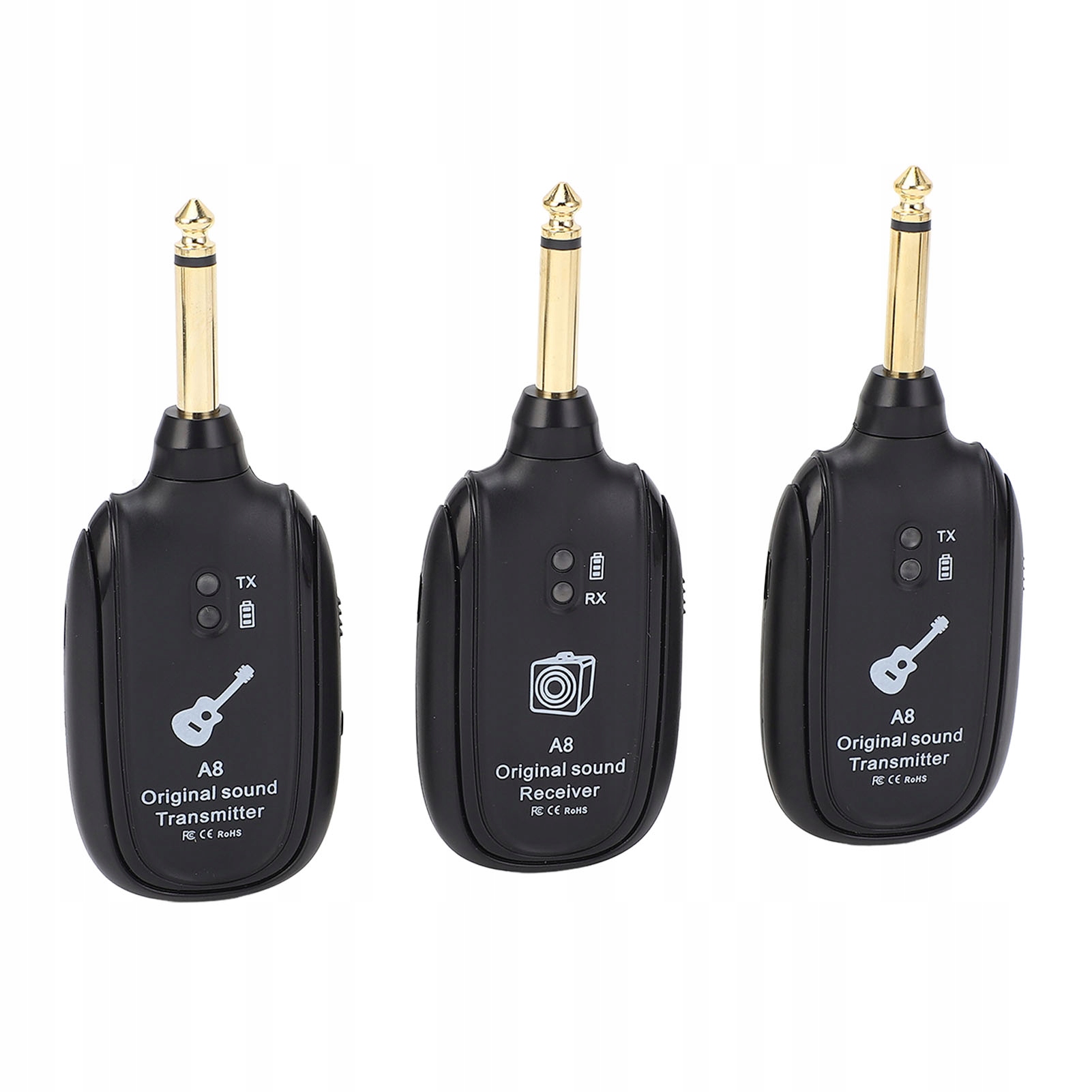 Bezdrátový kytarový systém, přijímač pro kytarový vysílač Crystal Clr D