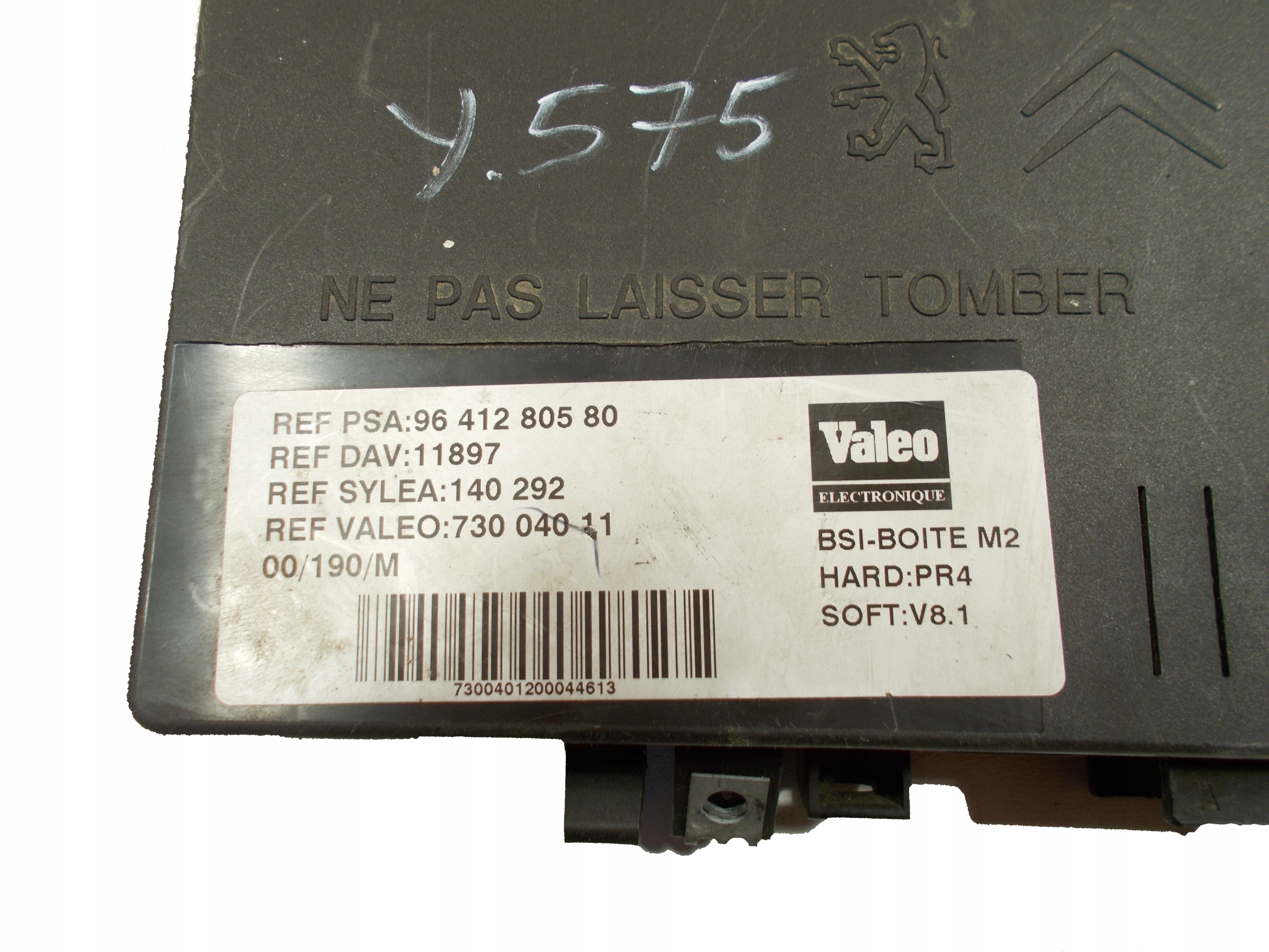 CITROEN PEUGEOT compartment BSI control unit comfort control unit 9641280580