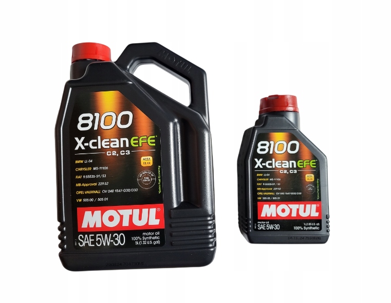 Olej Motul 8100 X-clean Efe 5W-30 6L
