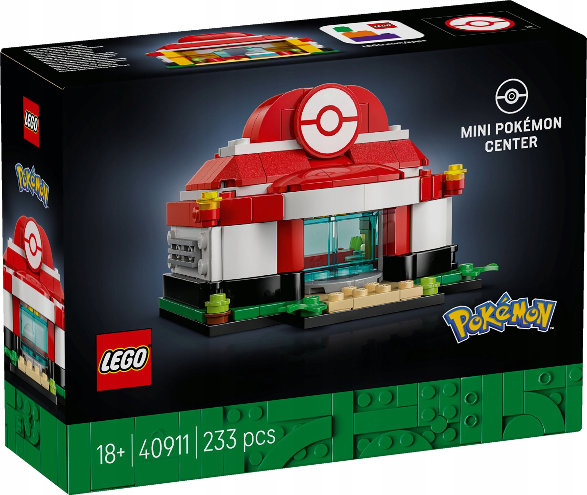 stavebnice Lego Pokémon 40911 Malé centrum Pokémonů