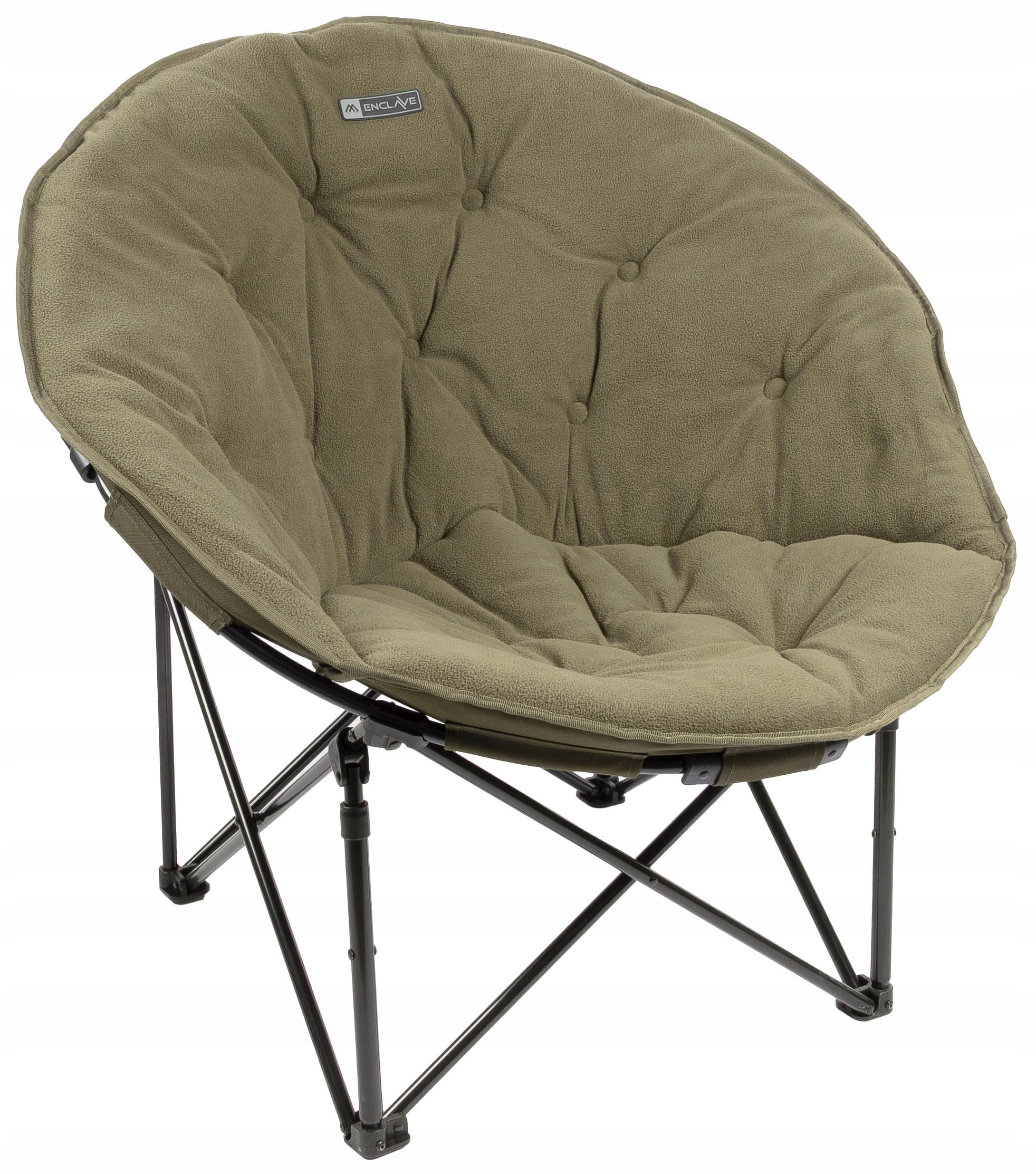 Krzesełko wędkarskie Mikado Enclave Moon Chair zielone 150 kg IS14-C005