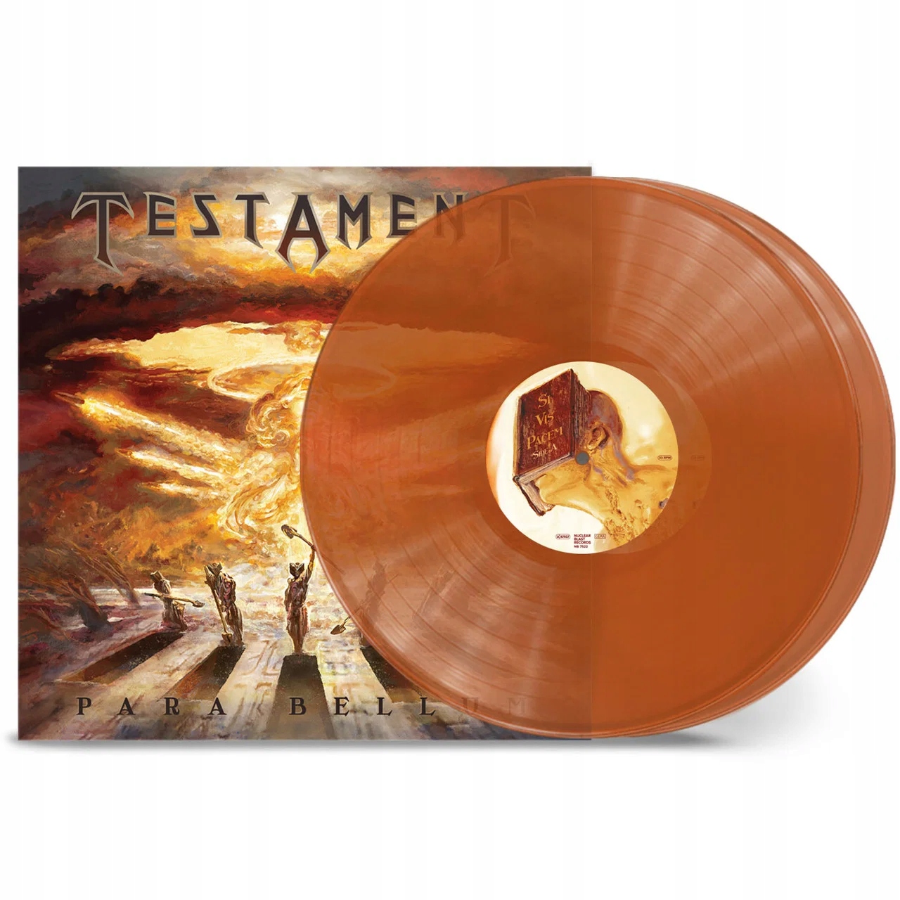 Testament: Para Bellum (Coloured Transparent Orange Vinyl) 2Vinyl (lp)