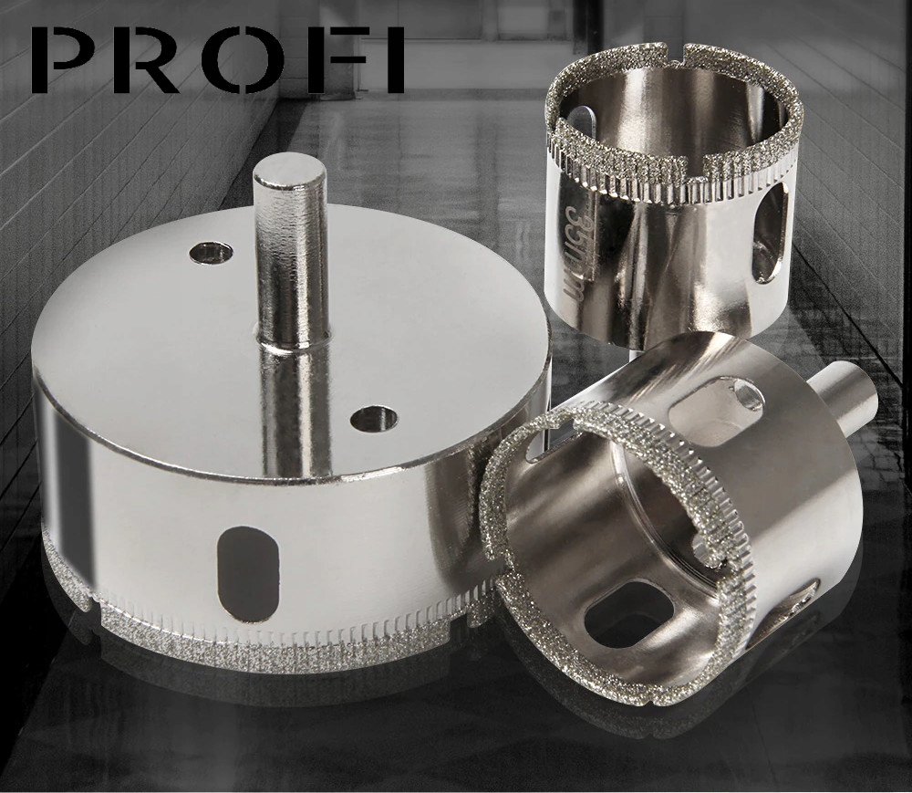 OTWORNICA DIAMENTOWA 80 mm KORONKA DO GRESU PROFI Marka PROFI Diamond Technique