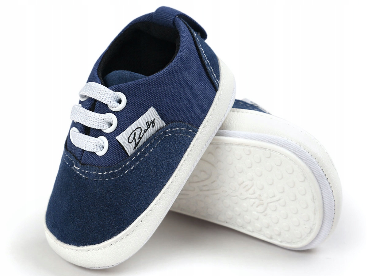 BUCIKI NIEMOWLĘCE Trampki roz 18 NIECHODKI 0-6m Rozmiar 18