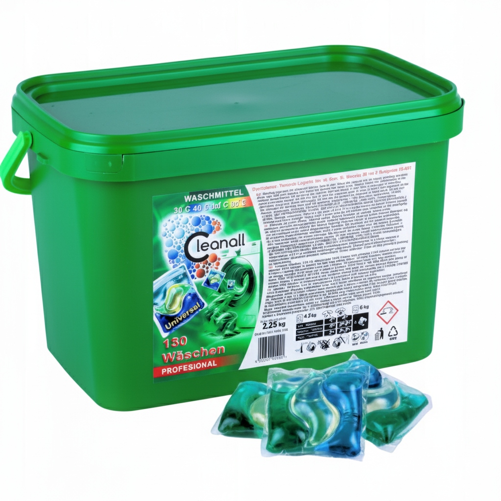 Kapsułki do Prania Uniwersal Premium Cleanall 150szt Color