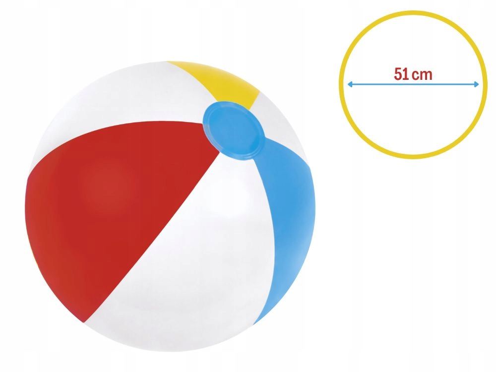 Piłka Plażowa Dmuchana Bestway 31021 Stan opakowania oryginalne