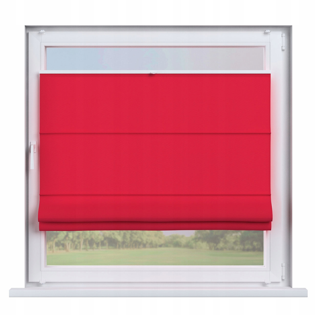 Dekoria Plisovaná roleta rímska Sicília 130x170 odtiene červenej