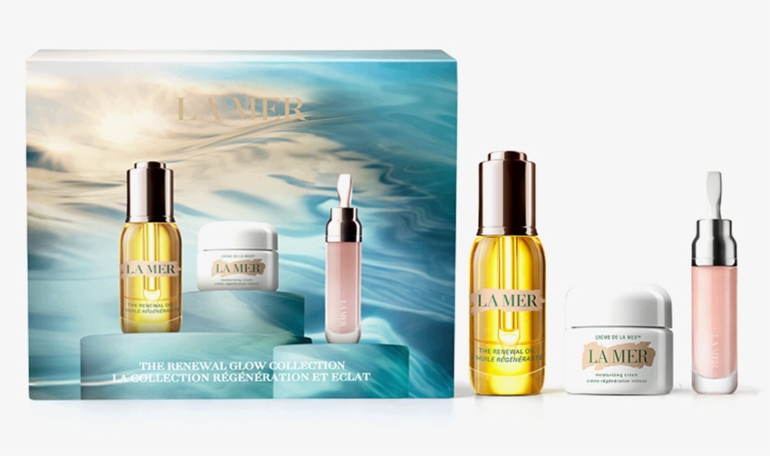 La Mer Soft Cream Renewal Oil Lip Volumizer krem olejek błyszczyk zestaw